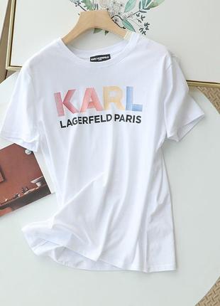 Футболка karl lagerfeld5 фото