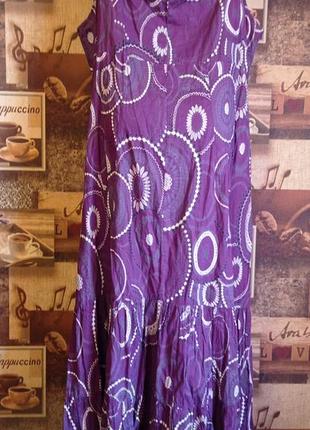 100%бавовняна легенька сукня сарафан debenhams,p.18/eu46/xxxl2 фото