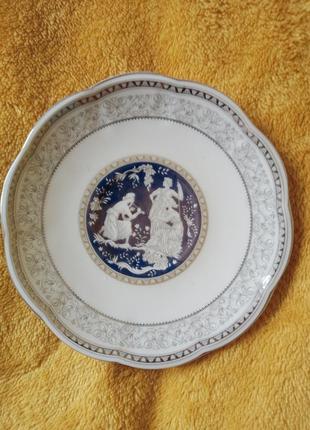 Фарфоровая тарелка венецианская лагуна