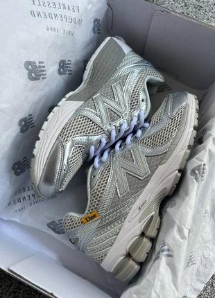 Крутезні кросівки колаборація new balance 860 v2 x dime світло-сірі унісекс 36-45 р8 фото