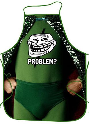 Прикольний фартух троллфейс