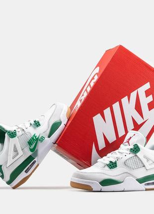 Nike air jordan 4 x sb pine geen