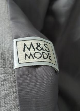 Женский серый пиджак блейзер m&amp;s5 фото