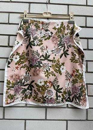 Атласна квіткова хустинка, платок h&m