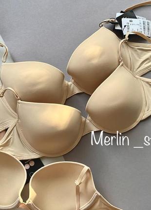 Бежевые бюстгальтеры acousma 71620