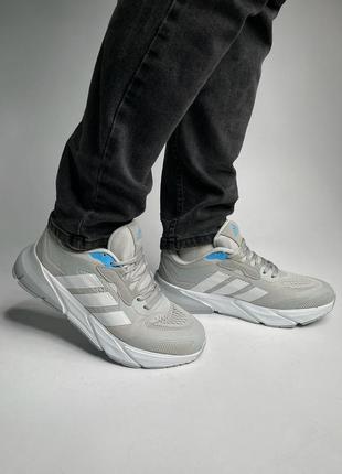 Кросівки adidas sneakers grey/white1 фото