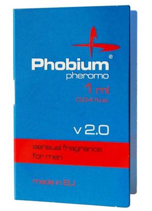 Духи с ферромонами phobium pheromo for men v 2.0, 1 ml