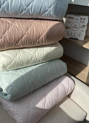 Летнее одеяло soft#hile 🪴5 фото