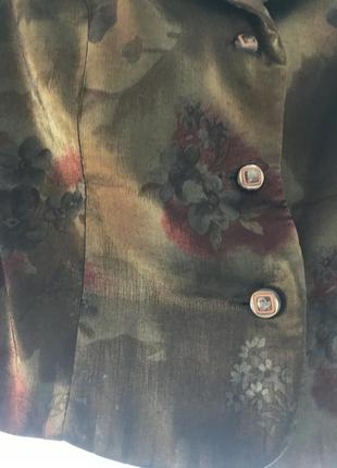 Нарядный пиджак блуза   рукав 3/44 фото