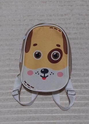 Рюкзак, наплічник для малечі 1-3 років, з собакою