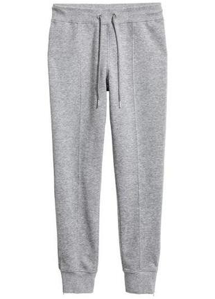 1, теплые женские спортивные штаны  флисовые джоггеры H&M Тонкий размер l