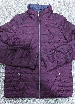 Шикарная женская двухстороння куртка tchibo certified merchandise.1 фото