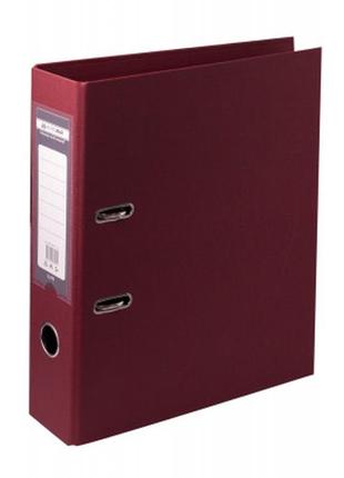 Папка-реєстратор buromax elite a4 70 мм pp burgundy (bm.3001-13c)