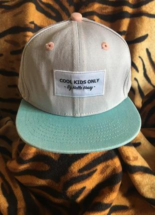Супер кепка 48-51см."cool kids only",100%котон.4 фото