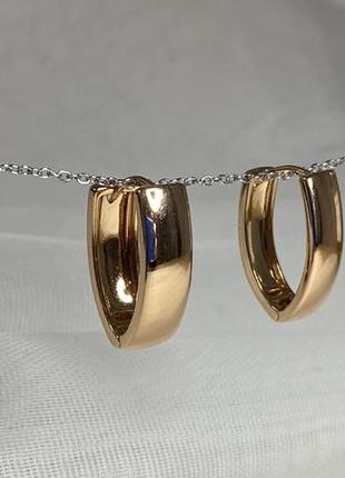 Минималистичные стильные серьги