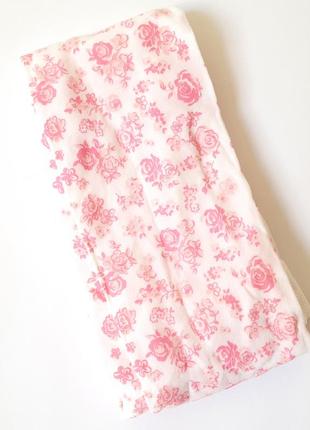 Капронові колготи в квітковий принт