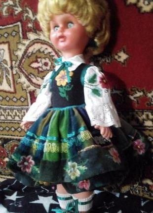 Кукла, немочка времен гдр, винтаж, раритет, 52 см5 фото