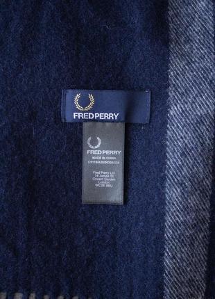 Шарф fred perry шерсть кашемир3 фото