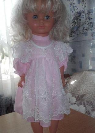 Красивая кукла, раритет, клеймо,52 см