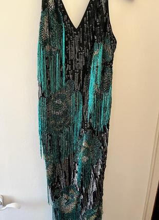 Эксклюзивное декорированное платье лимитированной коллекции6 фото