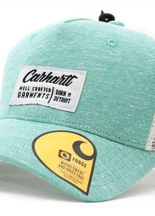 Бейсболка кепка мужская carhartt jersey mesh back logo patch2 фото