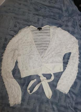 Блуза на запах