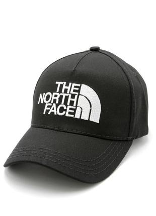 Бейс с логотипом thenorthface черный, бейсболка летняя (57-58 р.), кепка мужская/женская на лето