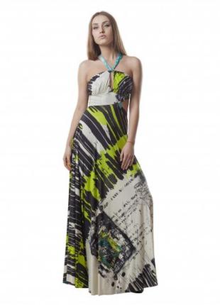 Сарафан літній довгий у підлогу масло тканина