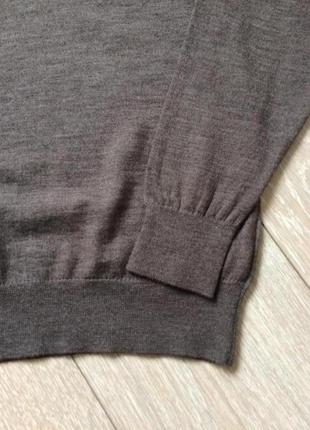 Свитер пуловер  100% мериносовая шерсть5 фото
