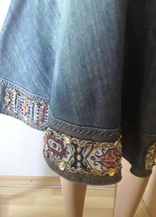 Интересная джинсовая юбка rosa&asor5 фото