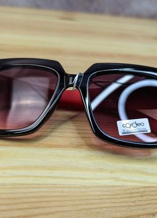 Сонцезахисні стокові окуляри cordeo кордео форма квадратні