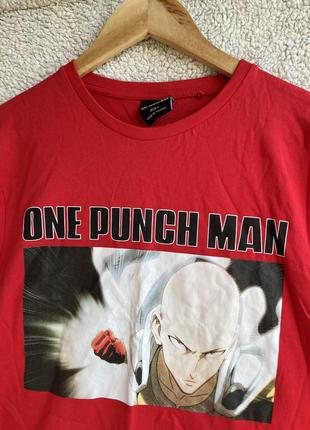 Аниме футболка one punch man