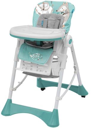 Стільчик для годування baby design pepe turquoise 05