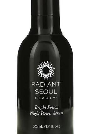 Ночная сыворотка bright potion от radiant seoul, 50 мл (1,7 унции)