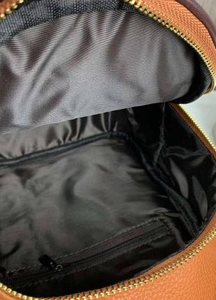 Женский, детский качественный рюкзак-сумка-трансформер, сумочка минирюкзак для девочек красный черный8 фото