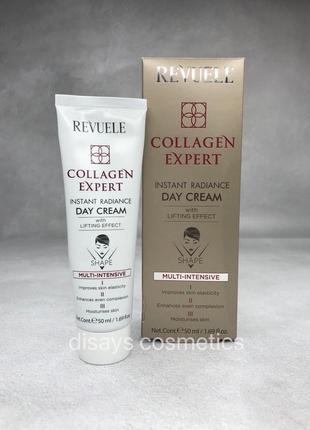 Денний крем для обличчя revuele collagen expert instant radiance day cream 50ml1 фото