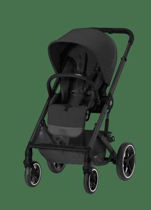 Коляска balios s lux cybex 2023, moon black