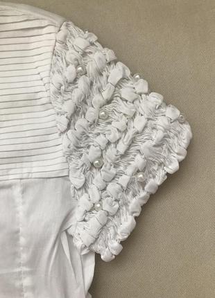 Блузка школьная нарядная2 фото