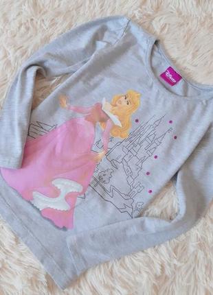 Качественная трикотажная футболочка с длинным рукавом от disney