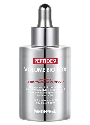 Омолаживающая сыворотка с пептидами medi-peel peptide 9 volume bio tox amoule 100 ml