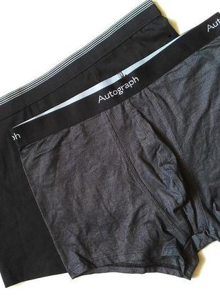 38-40 м-л фирменные тонкие комфортные хлопковые трусики трусы боксеры