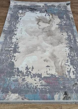 Килим 80х150см luxury 0246 grey lilac