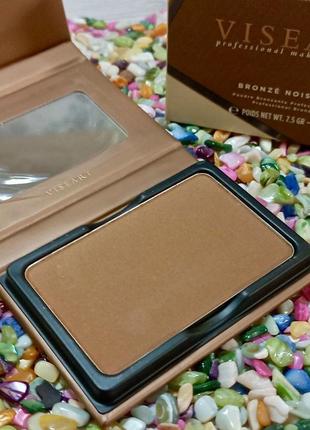 ✔️оригінал шикарний бронзер бронзатор viseart bronzer bronzé noisette2 фото