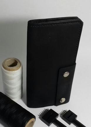 Ручна робота  гаманець з натуральної шкіри5 фото
