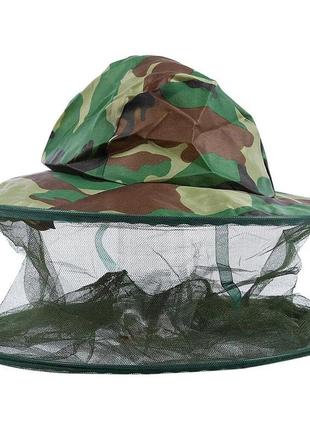 Шляпа с антимоскитной сеткой (полиэстер с подкладкой)