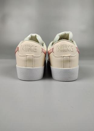 Кросівки nike blazer low desert sand pink6 фото