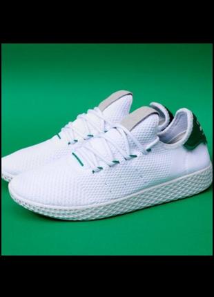 Розпродаж кросівки adidas pharrell x adidas tennis hu white