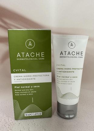 Atache c vital cream normal & dry skin гидрозащитный антиоксидантный крем для нормальной кожи 50 мл