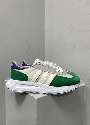 Кросівки жіночі adidas retropy ‘white green’
