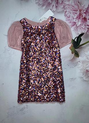Платье в пайетки